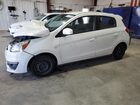 2017 Mitsubishi Mirage Es Белый vin: ML32A3HJ9HH004262