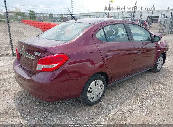 ML32F3FJ1KHF06424 2019 MITSUBISHI MIRAGE G4 Red Հետևի աջ