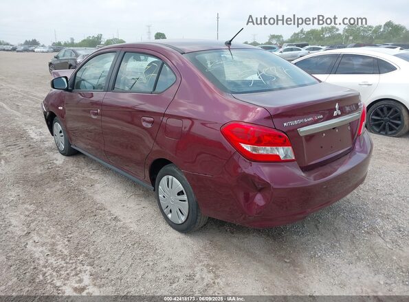 ML32F3FJ1KHF06424 2019 MITSUBISHI MIRAGE G4 Red Հետևի ձախ