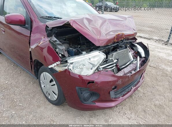 ML32F3FJ1KHF06424 2019 MITSUBISHI MIRAGE G4 Red Սալոնի հետևի տեսք