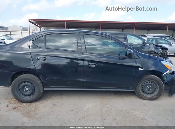 ML32F3FJXLHF08626 2020 MITSUBISHI MIRAGE Черный Вид задней части салона