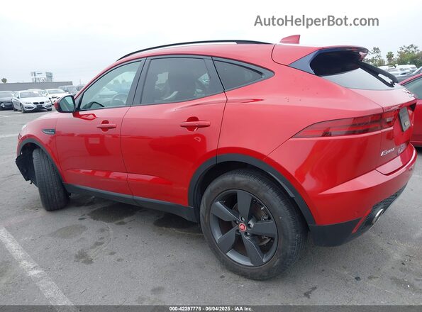 SADFJ2FX4K1Z72242 2019 JAGUAR E-PACE Бордовый 