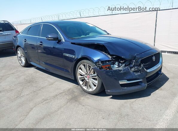 SAJWA1CE3GMV97203 2016 JAGUAR XJ Blue Delantero derecho