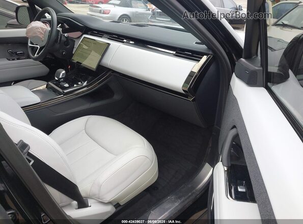 SAL1P9EU6RA177488 2024 LAND ROVER RANGE ROVER SPORT Black Вид салону спереду