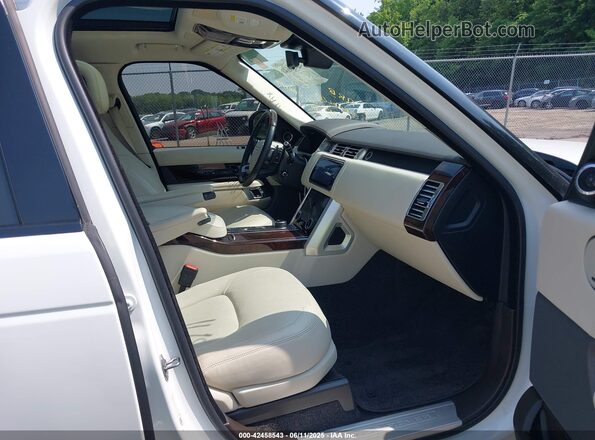 SALGS2RU3lA402726 2020 LAND ROVER RANGE ROVER White Widok tylnych siedzeń