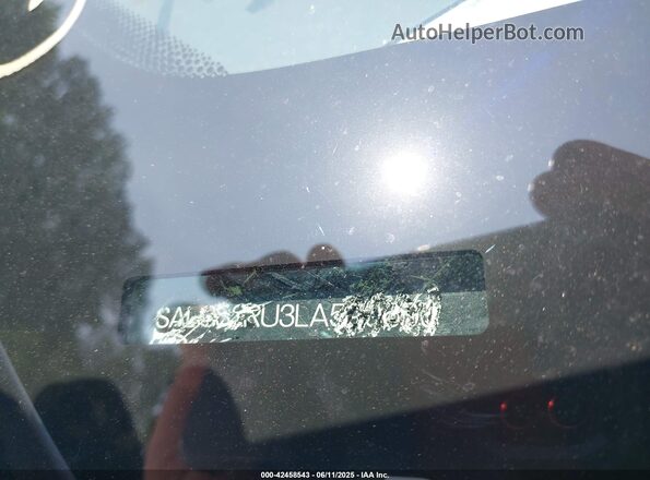 SALGS2RU3lA402726 2020 LAND ROVER RANGE ROVER White Widok deski rozdzielczej