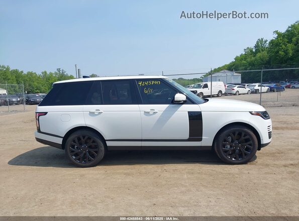 SALGS2RU3lA402726 2020 LAND ROVER RANGE ROVER White Widok wnętrza z tyłu