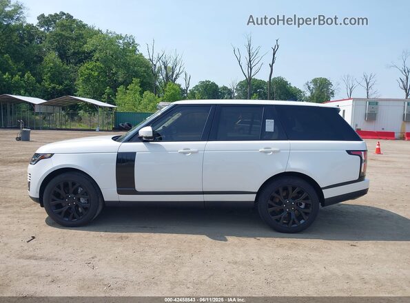 SALGS2RU3lA402726 2020 LAND ROVER RANGE ROVER White Widok wnętrza 360 stopni