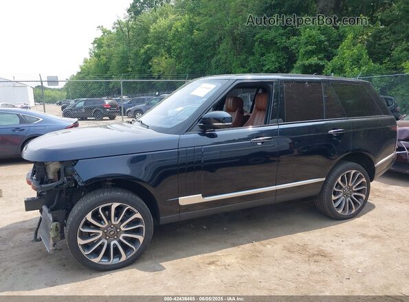 SALGV2EF7GA249918 2016 LAND ROVER RANGE ROVER Black Панорамний вид салону 360°