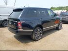 2016 Land Rover Range Rover 5.0l V8 Supercharged Autobiography Black vin: SALGV2EF7GA249918