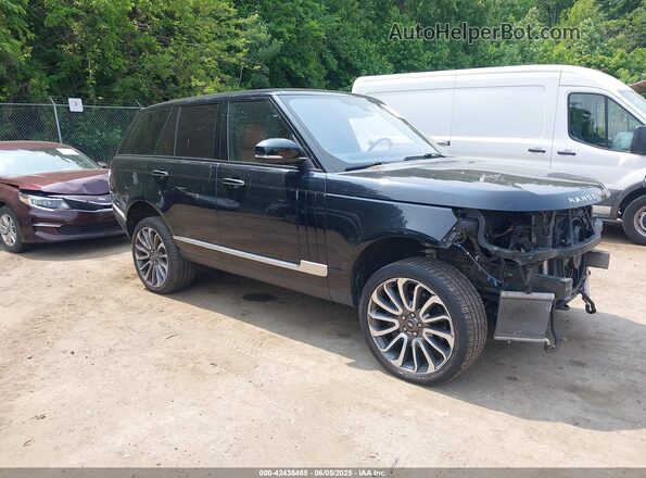 SALGV2EF7GA249918 2016 LAND ROVER RANGE ROVER Black Передня права чверть