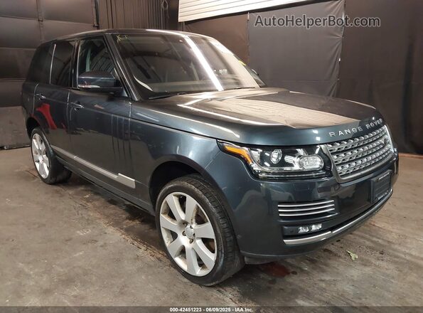 SALGV2FE8HA349954 2017 LAND ROVER RANGE ROVER Gray Przód prawy