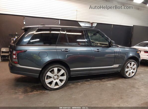 SALGV2FE8HA349954 2017 LAND ROVER RANGE ROVER Gray Widok wnętrza z tyłu