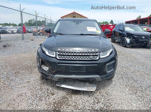 SALVP2BG1HH192445 2017 LAND ROVER RANGE ROVER EVOQUE Black Vista del cuadro de instrumentos