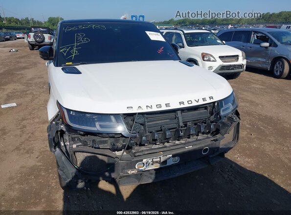 SALWR2SE6LA878544 2020 LAND ROVER RANGE ROVER SPORT White Widok zestawu wskaźników