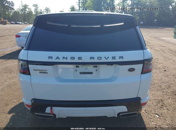 SALWR2SE6LA878544 2020 LAND ROVER RANGE ROVER SPORT White 