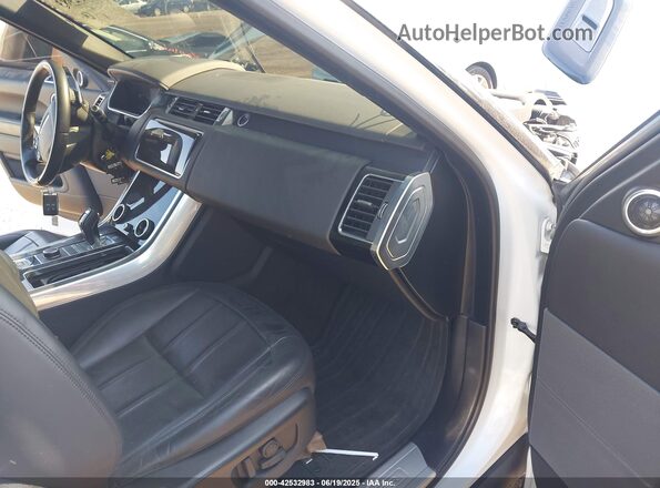 SALWR2SE6LA878544 2020 LAND ROVER RANGE ROVER SPORT White Widok wnętrza z przodu