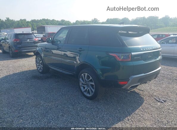 SALWR2SU3LA880002 2020 LAND ROVER RANGE ROVER SPORT Зеленый Задняя левая четверть