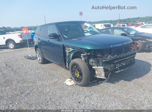 SALWR2SU3LA880002 2020 LAND ROVER RANGE ROVER SPORT Зеленый Передняя правая четверть