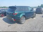 2020 Land Rover Range Rover Sport Hse Mhev Зеленый vin: SALWR2SU3LA880002