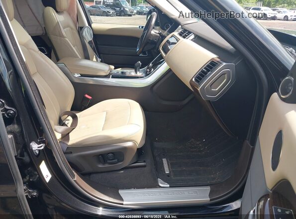 SALWR2SUXLA719128 2020 LAND ROVER RANGE ROVER SPORT Черный Вид салона спереди