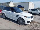 2017 Land Rover Range Rover Sport 5.0l V8 Supercharged Svr White vin: SALWZ2FE4HA135740