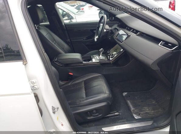 SALZL2GXXLH024138 2020 LAND ROVER RANGE ROVER EVOQUE White Front interior view