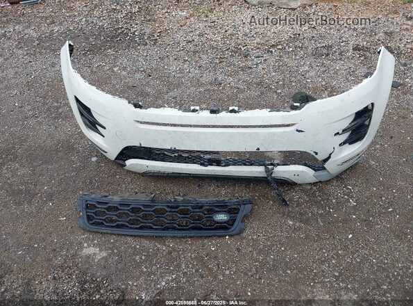 SALZL2GXXLH024138 2020 LAND ROVER RANGE ROVER EVOQUE White Instrument cluster view
