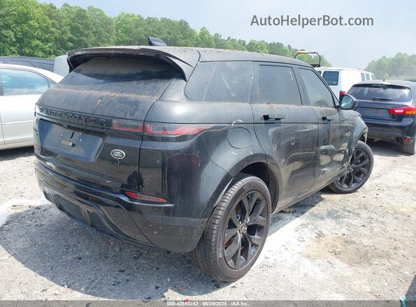 SALZP2FX7LH041954 2020 LAND ROVER RANGE ROVER EVOQUE Черный Задняя правая четверть