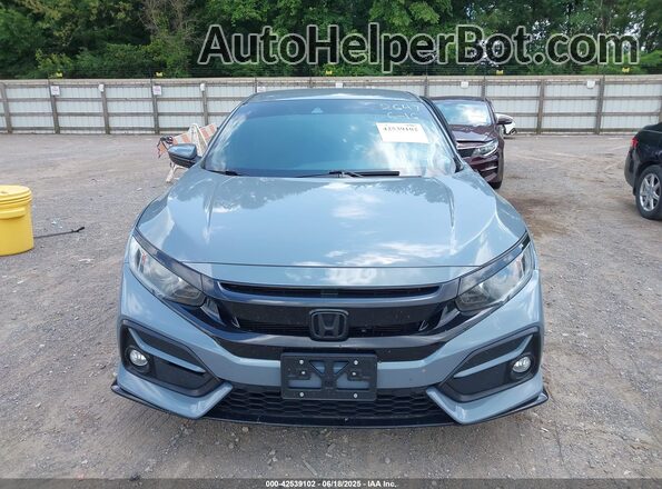 SHHFK7H44MU222647 2021 HONDA CIVIC Красный Вид щитка приборов