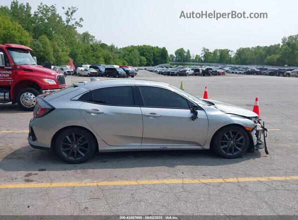 SHHFK7H69MU217221 2021 HONDA CIVIC Silver Rear interior view