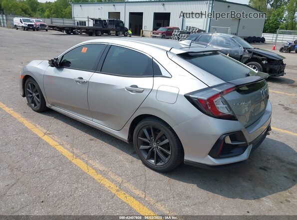 SHHFK7H69MU217221 2021 HONDA CIVIC Silver Rear left