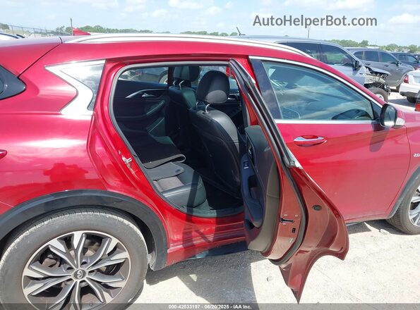 SJKCH5CP2KA009532 2019 INFINITI QX30 Red Widok naklejki z numerem VIN