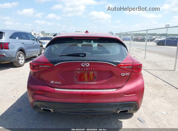 SJKCH5CP2KA009532 2019 INFINITI QX30 Red 