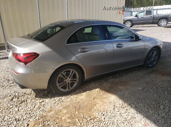 W1K3G4FB4LJ210744 2020 MERCEDES-BENZ A Серебряный Задняя правая четверть