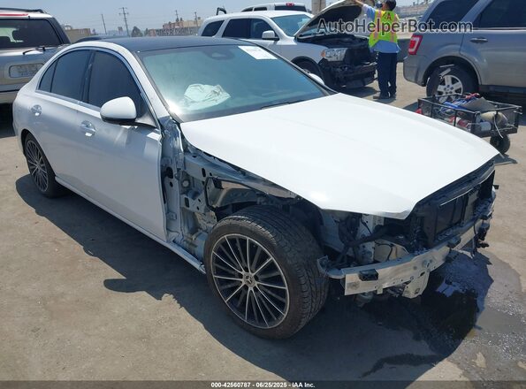 W1KAF4GB5PR151395 2023 MERCEDES-BENZ C-CLASS White Przód prawy