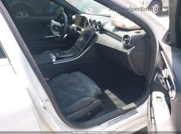 W1KAF4GB5PR151395 2023 MERCEDES-BENZ C-CLASS White Widok wnętrza z przodu