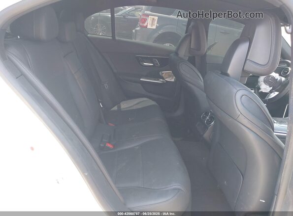 W1KAF4GB5PR151395 2023 MERCEDES-BENZ C-CLASS White Widok naklejki z numerem VIN