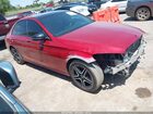 2020 Mercedes-benz C 300 4matic Red vin: W1KWF8EB7LR593704