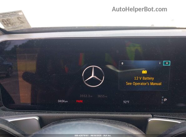 W1N4M4HB3RW360126 2024 MERCEDES-BENZ GLB-CLASS Черный Вид задних сидений
