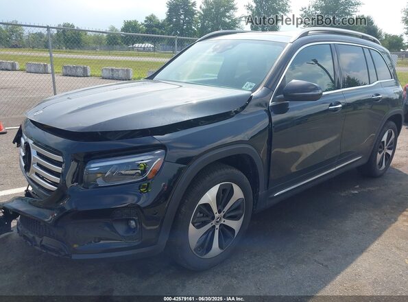 W1N4M4HB3RW360126 2024 MERCEDES-BENZ GLB-CLASS Черный Передняя левая четверть