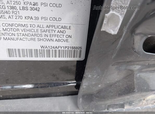 WA124AFY1P2155925 2023 AUDI SQ5 Black Widok komory silnika