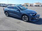2022 Audi E-tron Sportback Prestige S Line Quattro Blue vin: WA13AAGE7NB004277