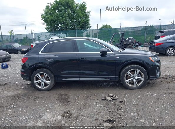 WA1DECF31L1064787 2020 AUDI Q3 Black ხელსაწყოთა პანელის ხედი