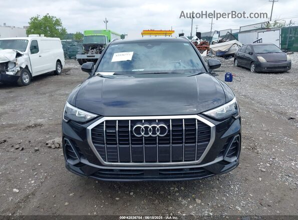 WA1DECF31L1064787 2020 AUDI Q3 Black წინა პანელის ხედი