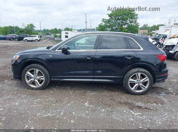WA1DECF31L1064787 2020 AUDI Q3 Black უკანა სალონის ხედი