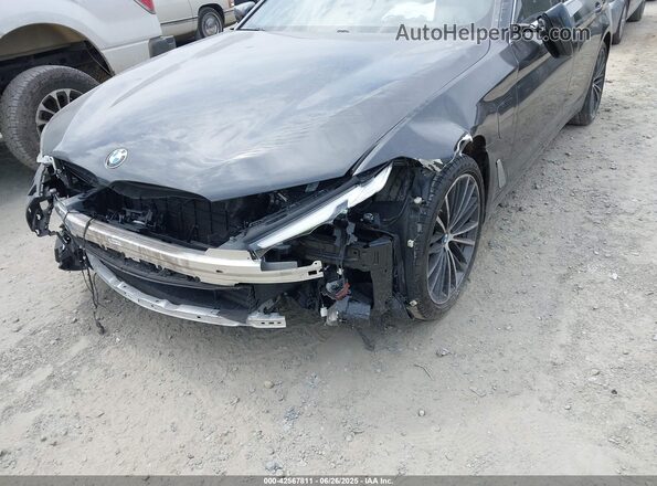 WBA13AG00MCF08285 2021 BMW 5 SERIES Черный Вид спереди