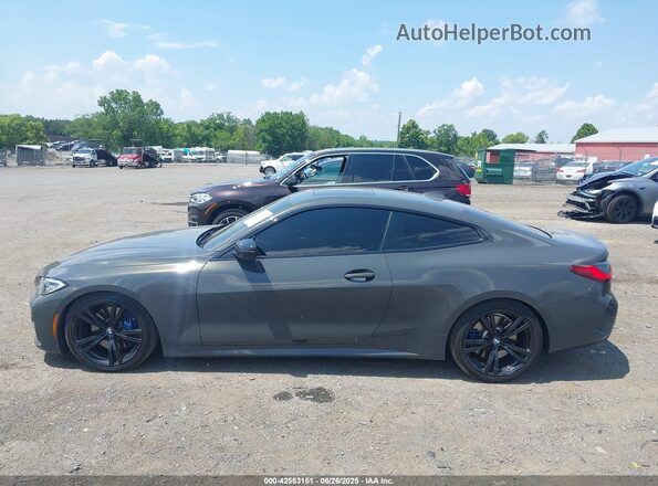 WBA13AR06MCF85269 2021 BMW M4 Gray Vista interior de 360 grados