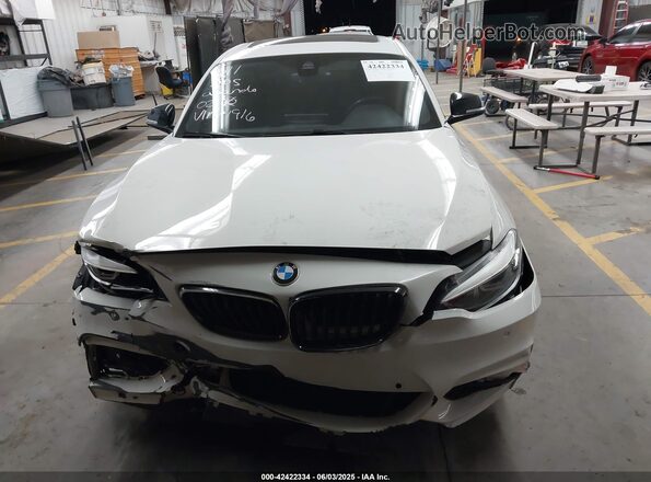 WBA2J5C02L7E01916 2020 BMW M2 White წინა პანელის ხედი