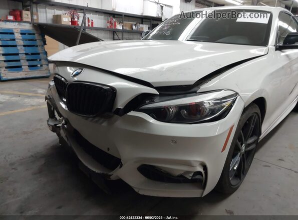 WBA2J5C02L7E01916 2020 BMW M2 White წინა ხედი